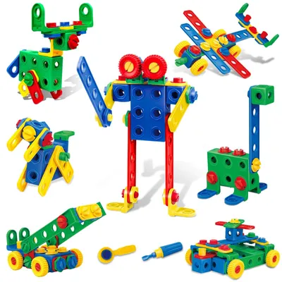 Imagen del producto de Juego de construcción de 82 piezas para niños