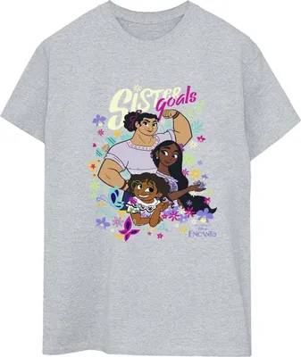 Produktbild von Disney - "Encanto Sister Goals" T-Shirt für Damen BI22342 (M) (Grau)
