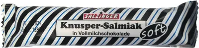 Produktbild von Salzinger Knusper Salmiak Vollmilchschokolade 55g