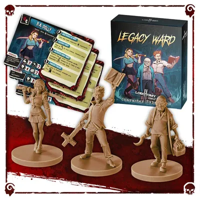 Produktbild von Lobotomy 2 Legacy Ward - Brettspiel Erweiterung - ENG Edition