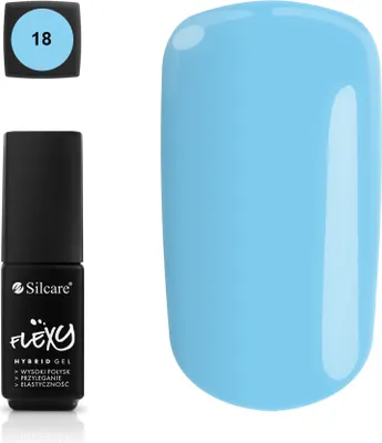 Obrázok produktu pre Silcare Flexy Hybrídny Lak na Nechty 18, 4,5g