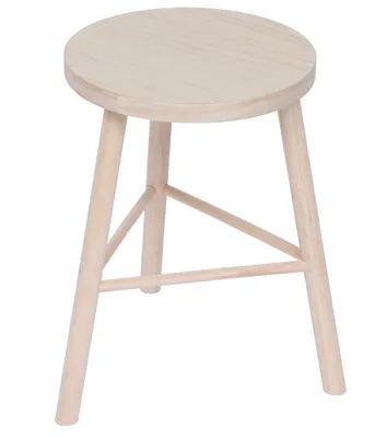 Produktbild von Beistellhocker aus Massivholz