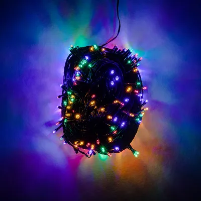 Produktbild von LED-Lichterkette ELSLN, 20 m, 100 farbige Dioden