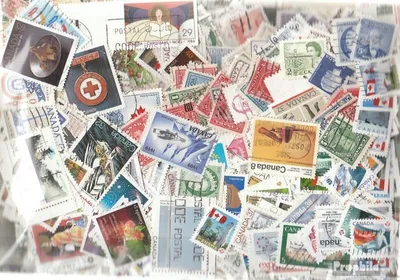 Produktbild von Briefmarken Kanada 1.500 verschiedene Marken