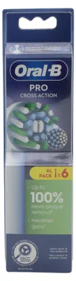 Obrázek produktu pro Braun Oral-B Pro CrossAction Aufsteckbürsten 6 Stk.