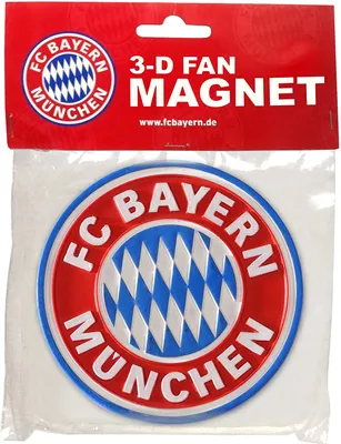 Produktbild von FC Bayern München Emblem Magnet Rot - Uni One Size