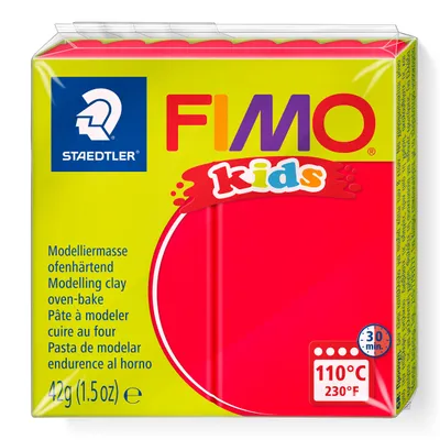 Zdjęcie produktu dla FIMO Mod.masse Fimo kids czerwony