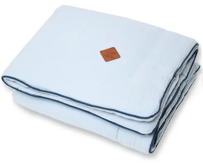 Image de Pour enfants, couverture Jeanne - 100 x 70 cm - Bleu | par SEVIRA KIDS