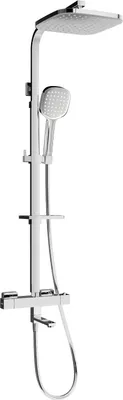 Immagine prodotto di Mexen CQ33 set da bagno-doccia con soffione e rubinetto termostatico, cromo - 779103395-00