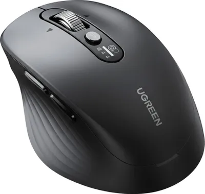 Immagine prodotto di Mouse ergonomico wireless, Bluetooth, 2,4 GHz USB-A, 5000 DPI, Ugreen M752, nero