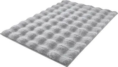Produktbild von Kleine Wolke Badteppich CLOUD Silbergrau 70 x 120 cm