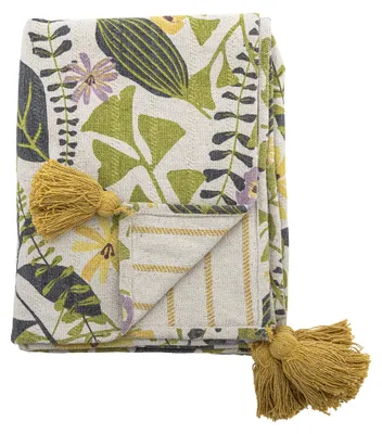 Produktbild von CREATIVE COLLECTION | Camelie Decke, Bunt, Mischfasern | L160xW130 cm | 82063504