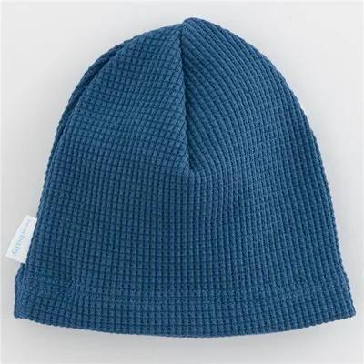 Image de Bonnet en coton New Baby Luxury clothing bleu, taille 92/98