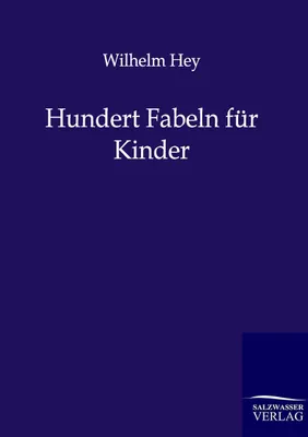 Produktbild von Hundert Fabeln für Kinder