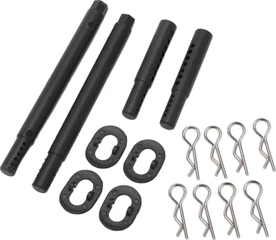 Obrázek produktu pro Sada plastových držáků s ocelovými přezkami pro RC karoserii pro ZD Racing 1/7 Ex07