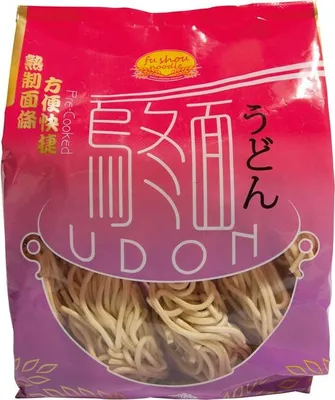 Produktbild von [ 500g ] fu shou noodles UDON Style / Teigwarenasiatischer Art, vorgedämpft
