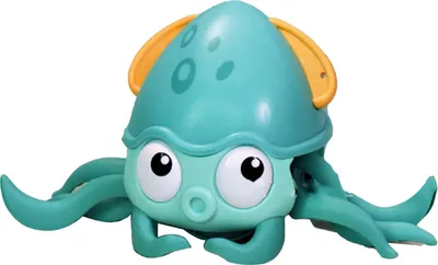 Produktbild von Krabbelndes Krakenspielzeug für Kinder, leuchtendes, bewegliches Uhrwerk-Cartoon-Tier