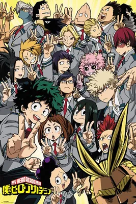 Produktbild von My Hero Academia - Poster - School Compilation