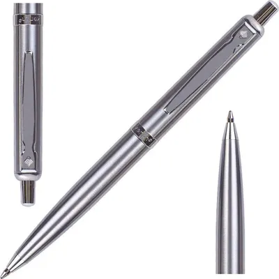 Obrázok produktu pre AUTOMATICKÉ PERO kovové elegantné modré náplň ZENITH Silver 0,8