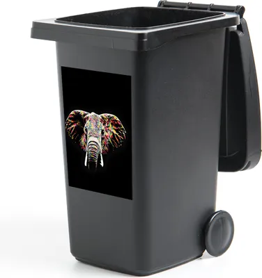 Produktbild von MuchoWow® - Mültonnen-sticker - Sticker - Aufkleber für die Mülltonne