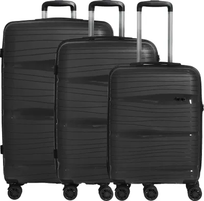 Produktbild von D&N Travel Line 4300 - Trolley-Set 3tlg. (black)