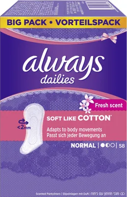 Produktbild von Always Twist & Flex Normal Fresh - Vorteilspackung