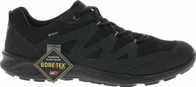 A black ECCO Terracruise Lt Gore-Tex sneaker is shown from the side against a white background.