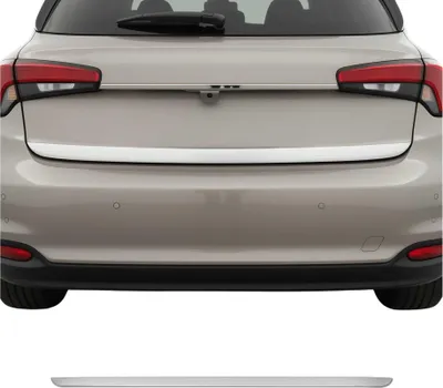 Image de Garniture de Hayon Coffre pour Fiat Tipo 2016-2025 Kombi acier inox