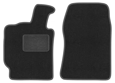 Image de Tapis avant en moquette pour Lancia Thesis 2001-2009 (berline) – 2 pièces, gris graphite, sur mesure – Wielganizator LUX