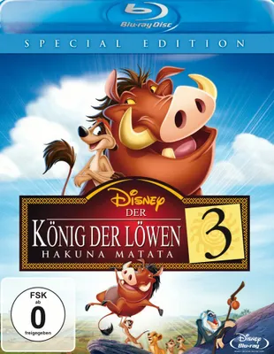Produktbild von König der Löwen 3 (Blu-ray) Hakuna Matata Min: 76DD5.1WS