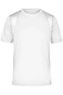 Produktbild von Men's Running-T Funktionelles Laufshirt white/white, Gr. 3XL
