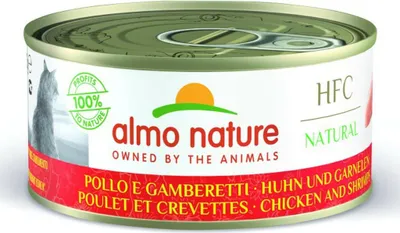 Image de Almo Nature 8001154001136, Adulte, Huhn, Garnele, 150 g