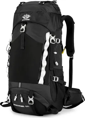 Obrázek produktu pro 60 l vodotěsný lehký turistický batoh kempování cestovní batoh s pláštěnkou venkovní sportovní taška