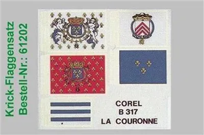 Immagine prodotto di Set di bandiere Krick La Couronne
