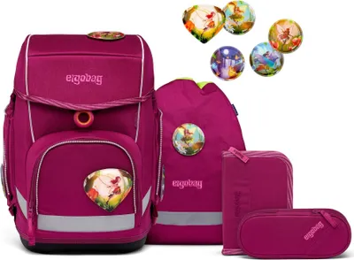 Produktbild von Ergobag Schulranzen-Set Cubo WaldzauBär 5-teilig, ergonomisch, höhenverstellbar