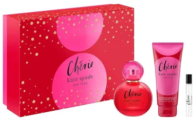 Obrázek produktu pro Cherie parfémová voda 100 ml + parfémová voda 7,5 ml + tělové mléko 100 ml