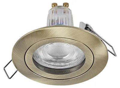 Obrázek produktu pro OSRAM 4058075853331 Sada bodových LED zářivek pro vestavbu GU10 4,5 W, mosaz, Click