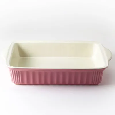 Produktbild von Große Keramik-Auflaufform für 4 Personen | Ideal für Lasagne, Aufläufe und Tiramisu | Auflaufform | Kratzfest | Backform | Mikrowellengeeignet, Antihaftbeschichtung