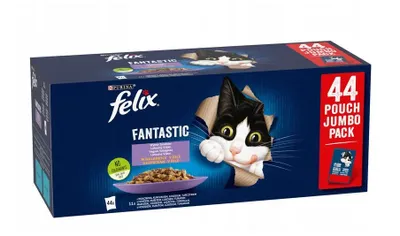 Obrázok produktu pre Felix FANTASTIC multipack lahodný výběr v želé 44×85 g