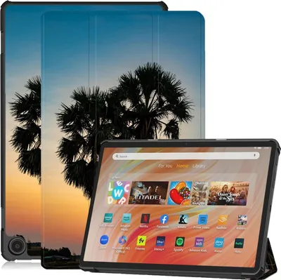 Produktbild von Tablet Hülle für Amazon Fire HD 10 2023 13.Gen 10.1 Zoll Slim Case Etui mit Standfunktion und Auto Sleep/Wake Funktion