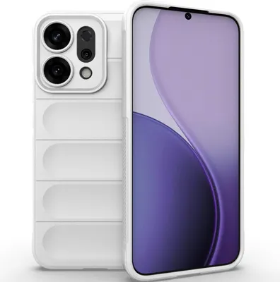 Produktbild von Handyhülle für Oppo Reno14 Weich TPU Silikon Stossfest Anti-rutsch Hülle Weiß