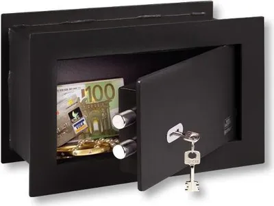 Produktbild von BURG-WÄCHTER Wandtresor PointSafe PW 1 S mit Schlüssel, zum Einmauern