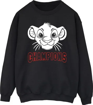 Produktbild von Disney - "The Lion King Champion" Sweatshirt für Herren BI30531 (5XL) (Schwarz)