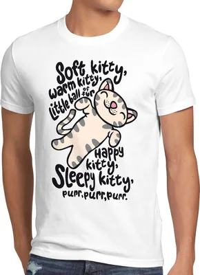Produktbild von style3 Soft Kitty Herren T-Shirt Sheldon, Größe:4XL, Farbe:Weiß