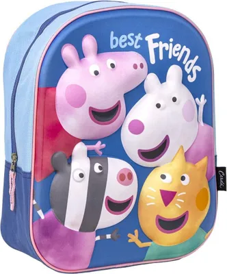 Produktbild von Peppa Pig 3D Rucksack Backpack Freizeitrucksack: Farbenfroher Spaß  für kleine Entdecker