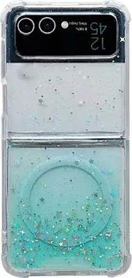 Produktbild von König Design Hülle kompatibel mit Samsung Galaxy Z Flip5 Kunststoff Soft Handyhülle - Handy Case Grün