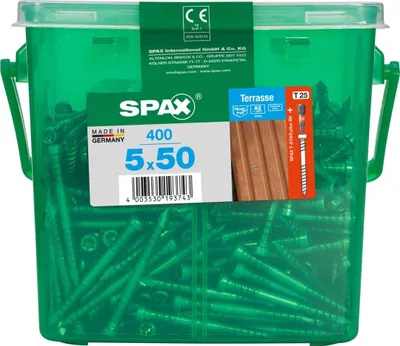 Produktbild von Spax Terrassenschrauben 5.0 x 50 mm TX 25 - 400 Stk.