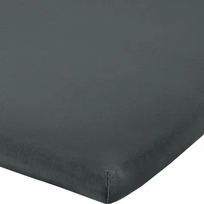 Produktbild von Erwin Müller Topper-Spannbettlaken Murnau" anthrazit 180x200 cm - 200x200 cm"
