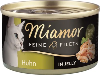Produktbild von Miamor Feine Filets in Jelly Huhn   |  Dose   | 24 x 100g