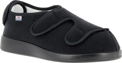 Produktbild von Verbandschuhe Uni Varomed Klettvelours Dublin XXL Schwarz Gr 36